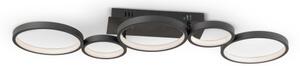 Brilagi - LED stmievateľné stropné svietidlo RINGO LED/34W/230V čierne + DO