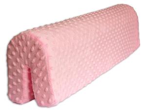 Chránič na posteľ ružový