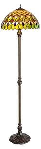 Brilagi - Tiffany vitrážová stojacia lampa MARGARET 2xE27/60W/230V