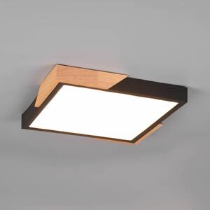 Stropné LED svetlo Meta 31,5x31,5 cm 3 000K čierna