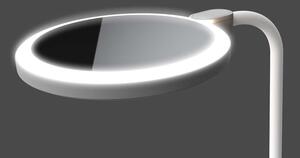 Nedis LTLRM11WT - LED stmievateľná nabíjateľná dotyková lampa LED/6W/1200 mAh 3000/4000/5700K biela
