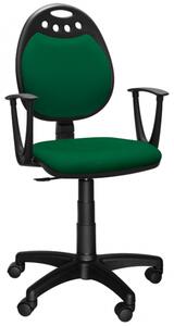 Detská stolička Mája tmavo zelená