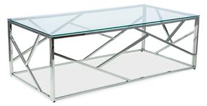 Konferenčný stolík ESCADA A, 40x60x120, sklo/chrom