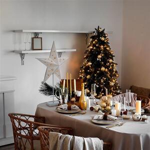SOLIGHT LED vianočná hviezda stolná, 10x LED, 3x AA