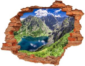 Nálepka diera na stenu Čierny rybník tatry nd-c-127510314