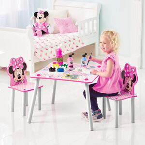 Detský stôl s stoličkami Myška Minnie