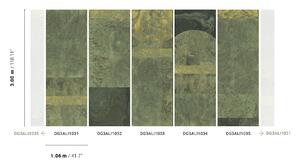 Zelená vliesová fototapeta Mramor, DG3ALI1035, Wall Designs III, Khroma by Masureel