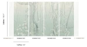 Sivo-modrá vliesová fototapeta, Listy, stromy, DG3MOE1021, Wall Designs III, Khroma by Masureel