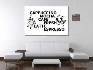 Gario Obraz na plátne Šálka cappuccino Veľkosť: 120 x 80 cm