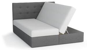 Čalúnená posteľ PIERROT + topper, 180x200, D4/D8