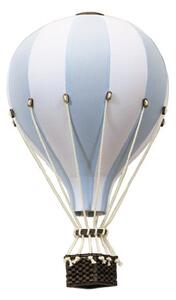 Dekoračný teplovzdušný balón - modrá - S-28cm x 16cm