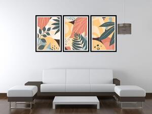 Gario Sada plagátov 4 ročné obdobia - 3 dielna Farba rámu: Bez rámu, Veľkosť: 135 x 63 cm