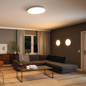 Paulmann Velora LED panel ZigBee kruhový Ø 60 cm, Biela / opálová, Obývacia izba / jedáleň, kov, Moderný, Závesné svietidlo