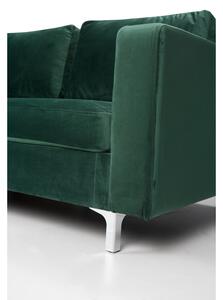 Rohová sedačka ORLANDO VELVET, 235,5x70x212 cm, tiffany 10, pravý