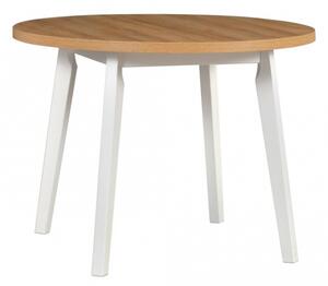 Jedálenský stôl NOEMI 3 - olša / biela