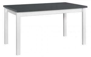 Jedálenský stôl DOROTA 1 - grafit / biela