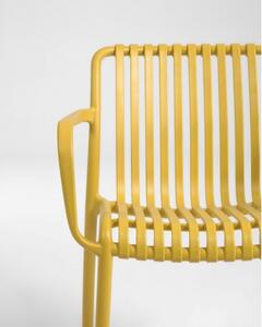 ISABELLINI záhradná stolička Žltá