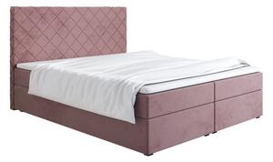 Čalúnená posteľ 160x200 LILLIANA 2 - ružová
