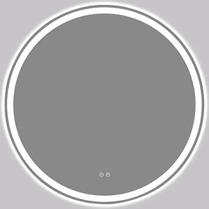 CERANO - Kúpeľňové LED zrkadlo Eterno - Ø 50 cm
