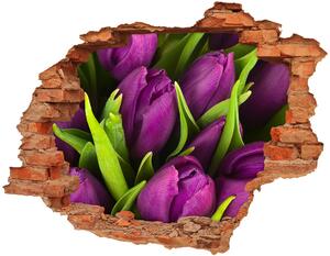 Fototapeta diera na stenu Fialové tulipány nd-c-89975331
