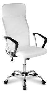 ADK TRADE Kancelárska stolička Komfort biela