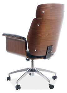 Kancelárska stolička DURANGO, 67x98x43, čierna