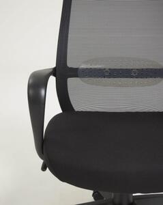 MELVA pracovná stolička Čierna