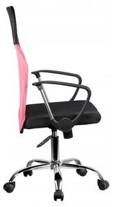 Kancelárska stolička KORAD OCF-7, 58x105-115x60, zelená/čierna