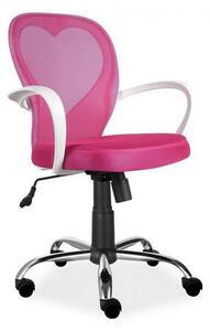 Detská stolička DAISY, 60x98x47, ružová