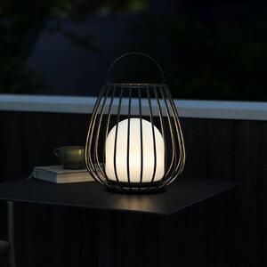 Stolná lampa LED Jim To-Go, vonkajšia, čierna