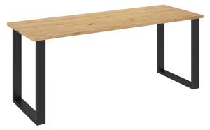Jedálenský stôl INDUSTRY, 185x75x67, artisan
