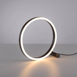 Stolná lampa LED Ritus, antracitová