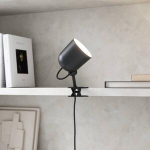 Upínacia lampa Angle, čierna
