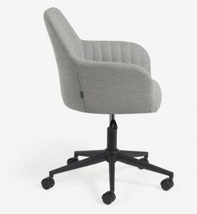 MADINA pracovná stolička Sivá - svetlá
