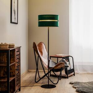 Stojacia lampa Duo, zelená/zlatá, Ø 40 cm 1-pl