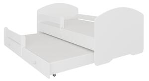 Detská posteľ PEPE II so zábranou, 160x80, vzor žiadny
