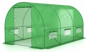Profitent Záhradný fóliovník 2.5x4 PREMIUM ZELENY s UV filtrom - 3 segmentovy