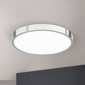 LED stropné svietidlo Bully, chróm, Ø 28 cm
