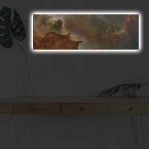 Wallity Obraz s LED osvetlením FAREBNÉ NEBA 30 x 90 cm