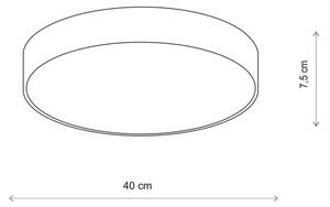 Brilagi - Stropné svietidlo CLARE 3xE27/40W/230V pr. 40 cm béžová