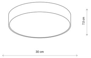 Brilagi - Stropné svietidlo CLARE 2xE27/40W/230V pr. 30 cm béžová
