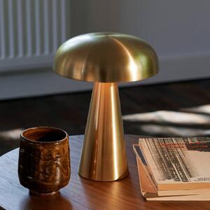 &TRADITION Bezdrôtová stolová lampa Como SC53, mosadzná farba