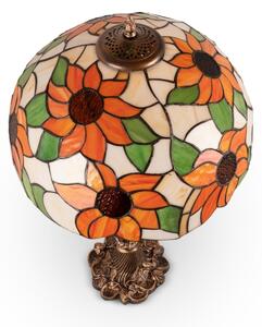 Brilagi - Tiffany vitrážová stolná lampa SUNFLOWER 1xE27/60W/230V