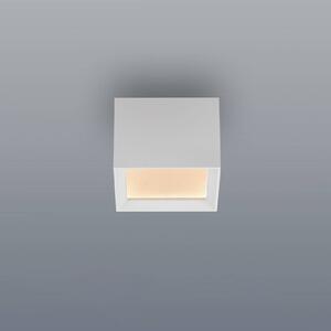 Stropné LED svetlo PURE Manhatten, snehová biela, 1-pl.,, Biela / opálová, Chodba, Hliník, Moderný, Stropné svetlo