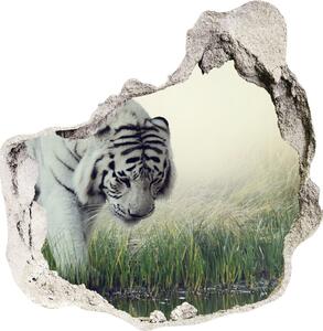 Samolepiaca nálepka Biely tiger nd-p-84071201