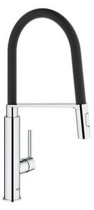Drezová batéria GROHE Feel s vyťahovacou spŕškou, 2 prúdy chróm 31489000