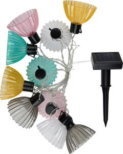 Arti Casa solárne rozprávkové svetlá 420 CM - vonkajšia lampa - 10 LED žiaroviek