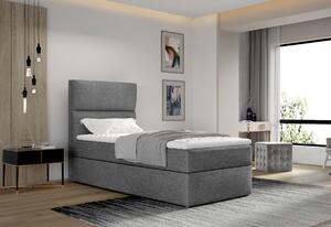 Čalúnená jednolôžková posteľ TRENTINO, 90x108x210, kronos 09