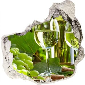 Samolepiaca diera nálepka Biele víno a ovocie