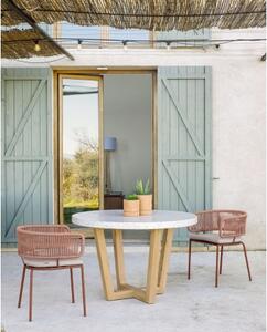NADIN záhradná stolička terakota - posledných 6 ks Terakota